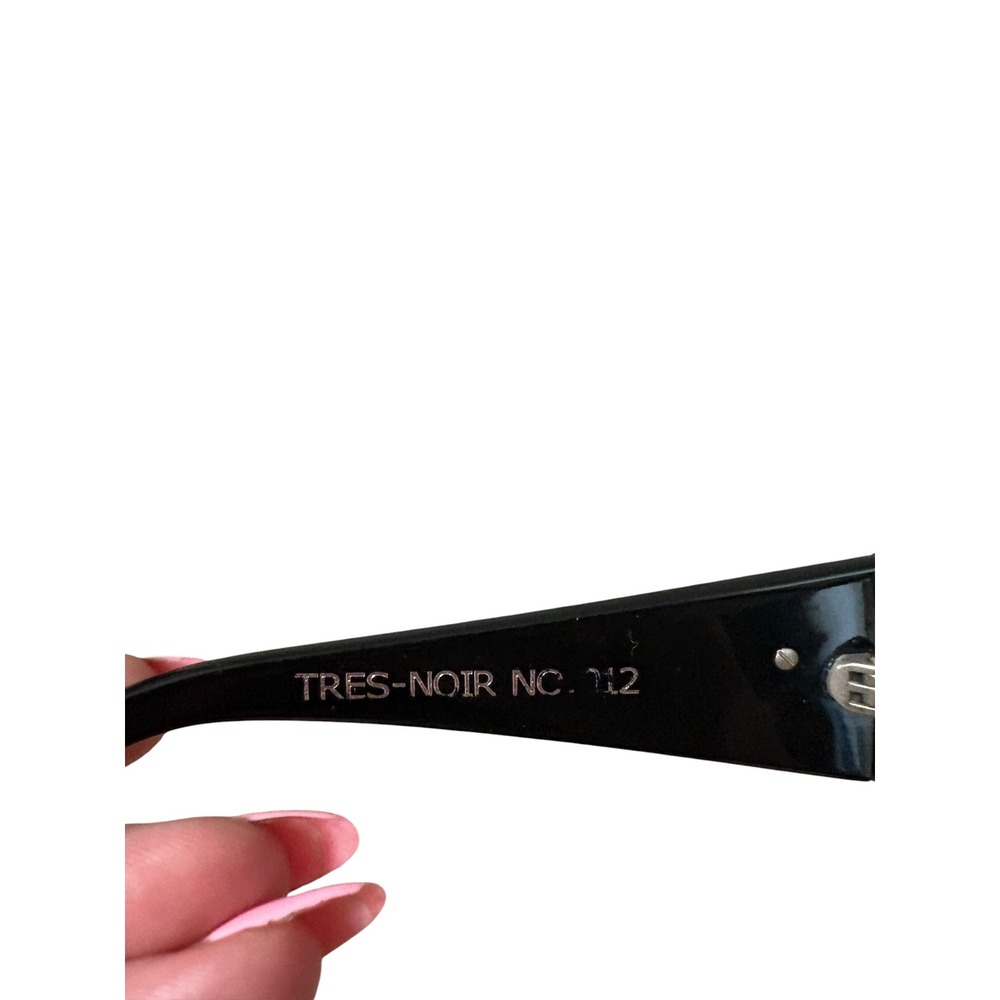 Tres‎ Noir Black Death or Glory 012 Anchor Wrap Around Sunglasses w/ CaseY2K - Picture 12 of 16